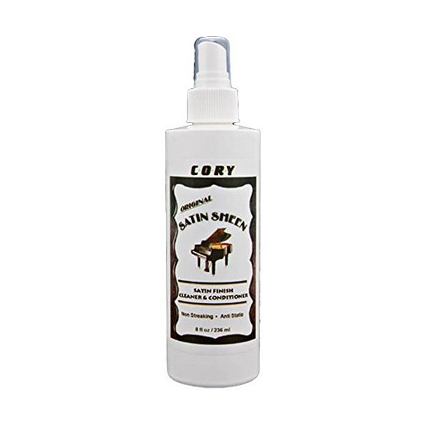 Cory Satin Sheen Piano Cleaner and Conditioner 8oz Bottle