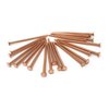 Dubbs Hardware 22-Pack Pure Copper 3.5-Inch Nail Spikes - Heavy-Duty Tree Stump Root Killer - Eco-Friendly & Chemical-Free Tree Removal - USA-Made Durable Spikes for Landscaping & Gardening