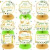 9Pcs We Appreciate You Decorations Sage Green Thank You Table Honeycomb Centerpieces Appreciate Table Topper Decor for Teacher Doctor Nurse Employee Staff Graduation Appreciation Party Supplies
