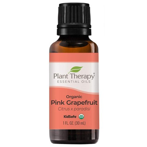Plant Therapy Organic Pink Grapefruit Essential Oil 30 mL (1 oz) 100% Pure, Undiluted, Therapeutic Grade