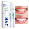 Teeth Whitening Pen (2 Pens), 50+ Uses, Up to 4-8 Shades Whiter in 2-3 Weeks, Effective, Painless, No Sensitivity, Travel-Friendly, Enamel Safe, Natural Mint Flavor