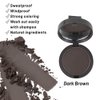 SOVONCARE Instantly Hairline Powder, Hairline Shadow Gray Hair Coverage Touch Up Hair Powder for Thinning Hair for Women Hair Root Touch Up Powder Hair Root Cover Up Conceals Hair Loss Dark Brown