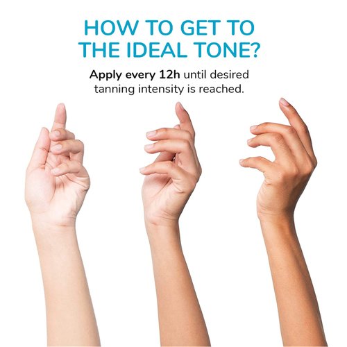 (4 Pack) COMODYNES Self-Tanning Towelettes Gold - Natural and Fast Bronzing - Individually Wrapped Towelettes