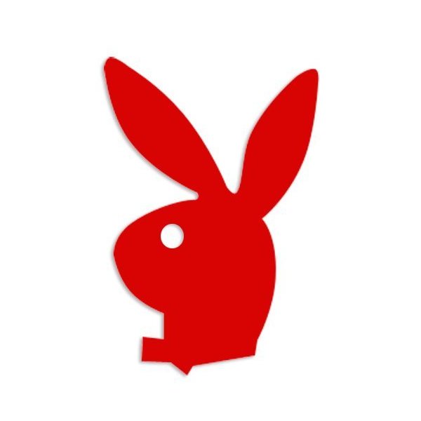 Bunny w/Tie Tanning Stickers Roll Of 1000