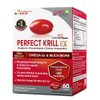 LABO Nutrition Perfect Krill EX, The Purest Ultra Strength Antarctic Krill Oil, Highest Phospholipids (>56%), with Choline & Astaxanthin, Omega 3, Joint Support, 100% Made in USA, 60 softgel