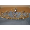 (BIG) Elegant Bridal Wedding Tiara Crown with Crystal Party Accessories DH3160L(GOLD)