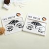 Black Eye Body Face Gems Rhinestone Temporary Tattoo Sticker -Face Body Tattoos Party Makeup Self Adhesive Crystal Makeup Diamonds Holiday Festival Party Supplies 2pcs