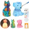 Paint Your Own Lamp Kit, 2 pcs Art Supplies Painting Kit Toys for Ages 8-13, Arts and Crafts for Kids Ages 8-12, Toys Birthday Gifts for 3-12 Year Old Girls Boys (Cat & Dog)