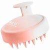 HEETA Scalp Massager Hair Growth, Scalp Scrubber Exfoliator with Soft Silicone Bristles for Dandruff Removal, Shampoo Brush for Wet Dry Hair Scalp Care, Gradient Pink