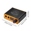 Tattoo Power Supply, ATOMUS LCD Mini Digital Rotary Tattoo Machine Gun Power Supply with RCA Foot Pedal Connection Port