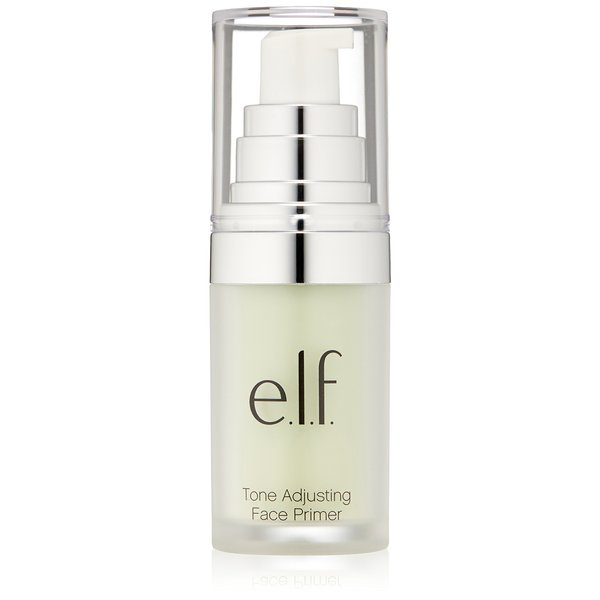 e.l.f. Studio Mineral Infused Face Primer, Tone Adjusting Green, 0.47 Ounce