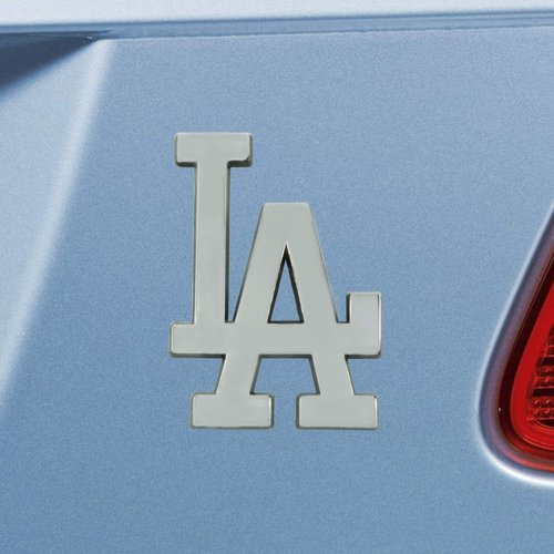 FANMATS 26622 Los Angeles Dodgers 3D Chrome Metal Auto Emblem