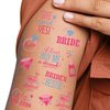 Big Dot of Happiness Bachelorette Temporary Tattoos for Women, Future Mrs. Bachelorette Tattoos, Bride's Besties Tats, Bridal Shower Favors, Pink Bachelorette Party Supplies, 12 Sheets