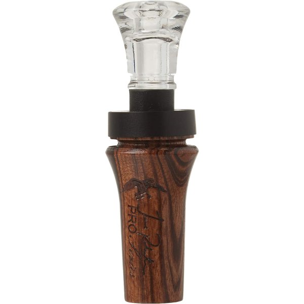 Duck Commander Jase Robertson Pro Series Duck Call, Tiger Wood- Double Reed Makes Piercing High To Raspy Low Tones, Duck Hunting Realistic Sound Mouth Call, Duck Dynasty
