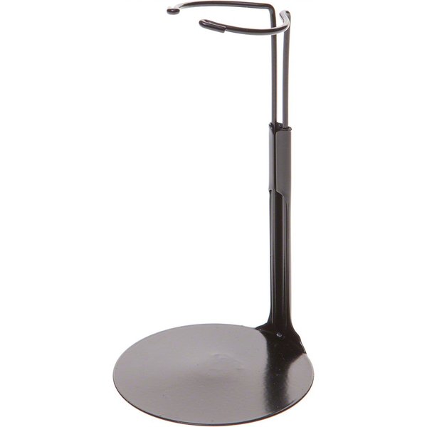 Kaiser Doll Stand 2175, Box of 12 - Black Doll Stands for 8" to 12" Dolls and Action Figures
