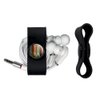 GRAPHICS & MORE Guitars Electric Acoustic Rock and Roll Wood Paneling Headphone Earbud Cord Wrap - Charging Cable Manager - Wire Organizer Set of 2 - White