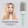 EAGLE FORTRESS Professional Round Hair Brush for Blow Drying with Ceramic + Ionic, Round Brush for Blow Out with Innovative Bristle Combination Round Brush for Bangs, Blowout, Styling (2.08in)