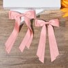 Ribbon Bow Hair Clips, 2Pcs Handmade Bows Barrettes Hair Bows Alligator Clips Ribbon Hair Accessories for Girls Toddlers Teen