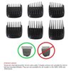 New Upgraded Multigroom Trimmer Replacement Blade Guide Comb Guard Set for P-hilips 4mm 9mm 12mm 16mm Left and Right Taper