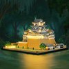 DALDED LED Lighting Kit for Lego Architecture Landmarks Collection: Himeji Castle 21060, LED Light Compatible with Lego 21060 Building Block Models (Not Include Lego Set)