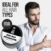 AceMan Hair Wax - Medium Hold Matte Finish | Men's Hair Styling Cream | Adds Volume & Texture | Ideal for Short & Medium Styles | No Shine or Grease | Barber Approved - 2.8 oz