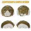 OneTigris Helmet Cover, Tactical Fast Helmet Cloth for Ops-Core Fast PJ Helmet in Size M/L, OneTigris PJ Airsoft Helmet in Size M/L(Without Helmet)