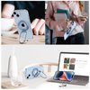 Magnetic Phone Ring Magnetic Phone Grip Phone Stand Magnetic Phone Ring Holder Finger Kickstand, Adjustable Kickstand for iPhone 14/13/12 Series(Blue)