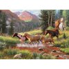 Cobble Hill 1000 Piece Puzzle - Mountain Thunder - Sample Poster Included