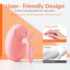 Modelones Nano Glass Foot File - Professional Foot Scrubber and Callus Remover, Heel Scraper for Cracked Heels, Dead Skin Remover, Foot Buffer for Soft Feet, Safe Pedicure Tool with Anti-Slip Handle