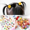 Beauty Queen 20Pcs Baby Hair Ties for Girls,Cute Small Hair Ties for Thin Hair,10 Pairs Ponytail Holders Elastic Hair Rubber Bands Hair Accessories for baby girls infant toddler kids (style Mix)