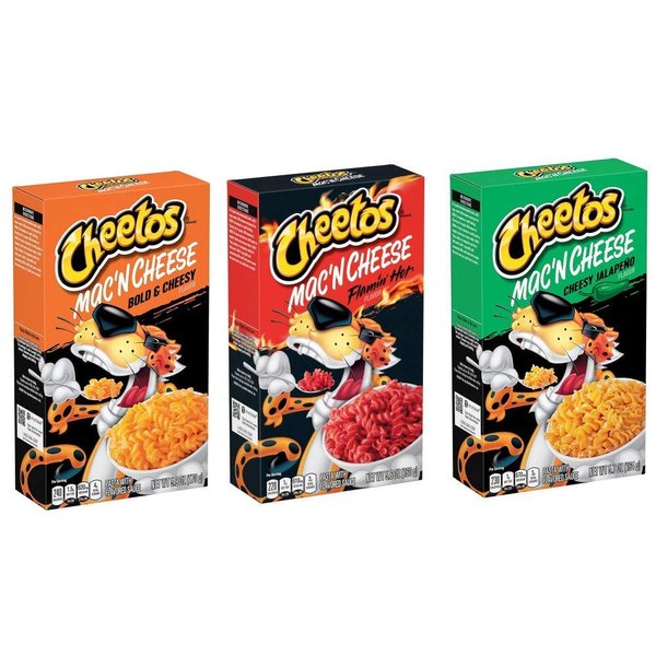 Cheetos Mac N Cheese Flavor Sampler