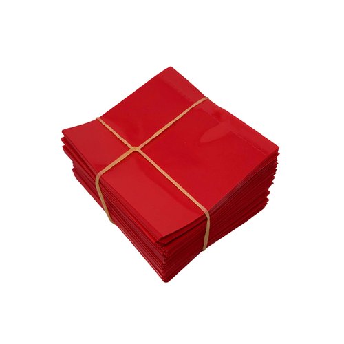 45 x 52 mm RED Perforated Shrink Band for Hot Sauce Bottles and Other Liquid Bottles Fits 3/4" to 1" Diameter - Pack of 250