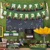 Football Themed Birthday Banner Sports Party Decorations Cake Toppers Hanging Streamers Set