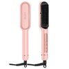 Generic VKIK Hair straightening Brush, Pink