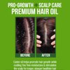 Difeel Premium Castor Plus Tea Tree - Pro-Growth + Scalp Care Premium Hair Oil 2.5 oz.