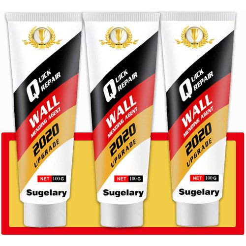 Drywall Patch Repair Kit with Scraper, Wall Spackle Repair Paste, Wall Mending Agent Quick and Easy Solution to Fill The Holes for Home Wall, Plaster Dent Repair and Wood Scratch Repair