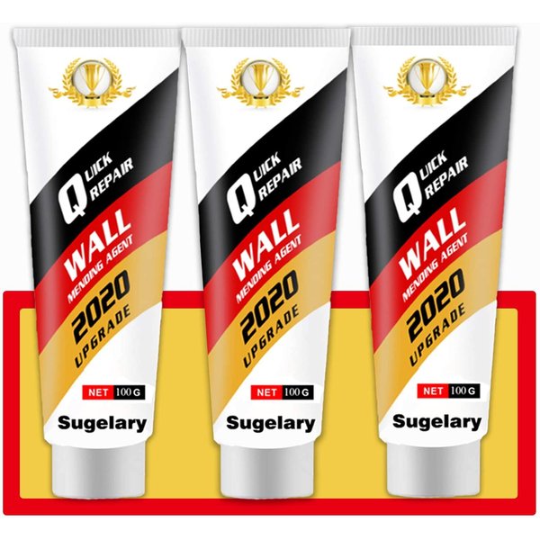 Drywall Patch Repair Kit with Scraper, Wall Spackle Repair Paste, Wall Mending Agent Quick and Easy Solution to Fill The Holes for Home Wall, Plaster Dent Repair and Wood Scratch Repair