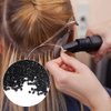 Italian Keratin Glue Hair Adhesive Beads for Hot Fusion Nail/I Tip Hair Extensions 80g- Black