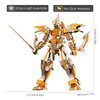 Piececool 3D Puzzles for Adults Metal Mecha Figure Model Kits-Crescent Blade Armor, Brain Teaser Puzzles for Teens DIY STEM Toys, Great Birthday Gifts, 285 Pcs