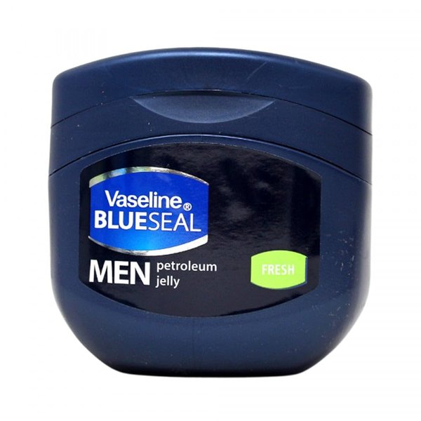 Vaseline Men's Fresh Blue Seal Petroleum Jelly, 250ml - Paraben-Free Dry Skin Whole Body Moisturizer