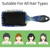 Starry Night Hair Brush, Wet Dry Air Cushion Hair Brush Plastic Detangler Hair Brush for Kids Adults Back To School Gift Women Men