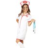 Nurse Hat - Halloween Nurse Hat Costume Accessory with Red Cross, Nurse Headband Accessories Halloween Party Supplies