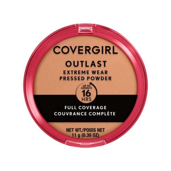COVERGIRL Outlast Extreme Wear Pressed Powder, 855 Soft Honey, 0.38 oz