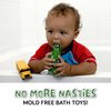 SplashEZ Mold Free Bath Toys for Babies & Toddlers, No Hole Bath Toys, Non Squirting Bath Toys No Mold for Tub, Beach, Pool, Safe, Fun Infant Baby Bath Toys No Holes 0 1 3 6 12 18 Months, 3