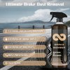 120ML Brake Bomber Cleaner Powerful Non-Acid Wheel Cleaner, Perfect for Cleaning Wheels and Tires, Car Rim Cleaner & Brake Dust Remover,Automobile Wheel Cleaner