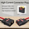 SoloGood QS8-S Connector Plug High Current Anti-Spark Connector Male and Female for FPV Drone RC Car Battery Charger Plug Etc(3 Pairs)