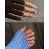 200pcs Aurora Nail Art Rhinestones Nail gem Design Charm 3D Glass AB Multi Shapes Mix Crystal DIY Craft Decoration kit US159