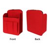 APSOONSELL Backpack Organizer Insert, Felt Bag Organizer for Backpack Rucksack Shoulder Bag Shaper Foldable, Red, XS