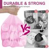 Charmount 4 Gallon Trash Bags 220 Count, Small Mini Garbage Bags for Bathroom Can Kitchen Bedroom,Unscented, Hot Pink