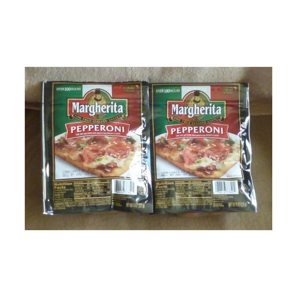 Margherita Very Best Top Rated Pepperoni Slices (2 Pack) by Margherita
